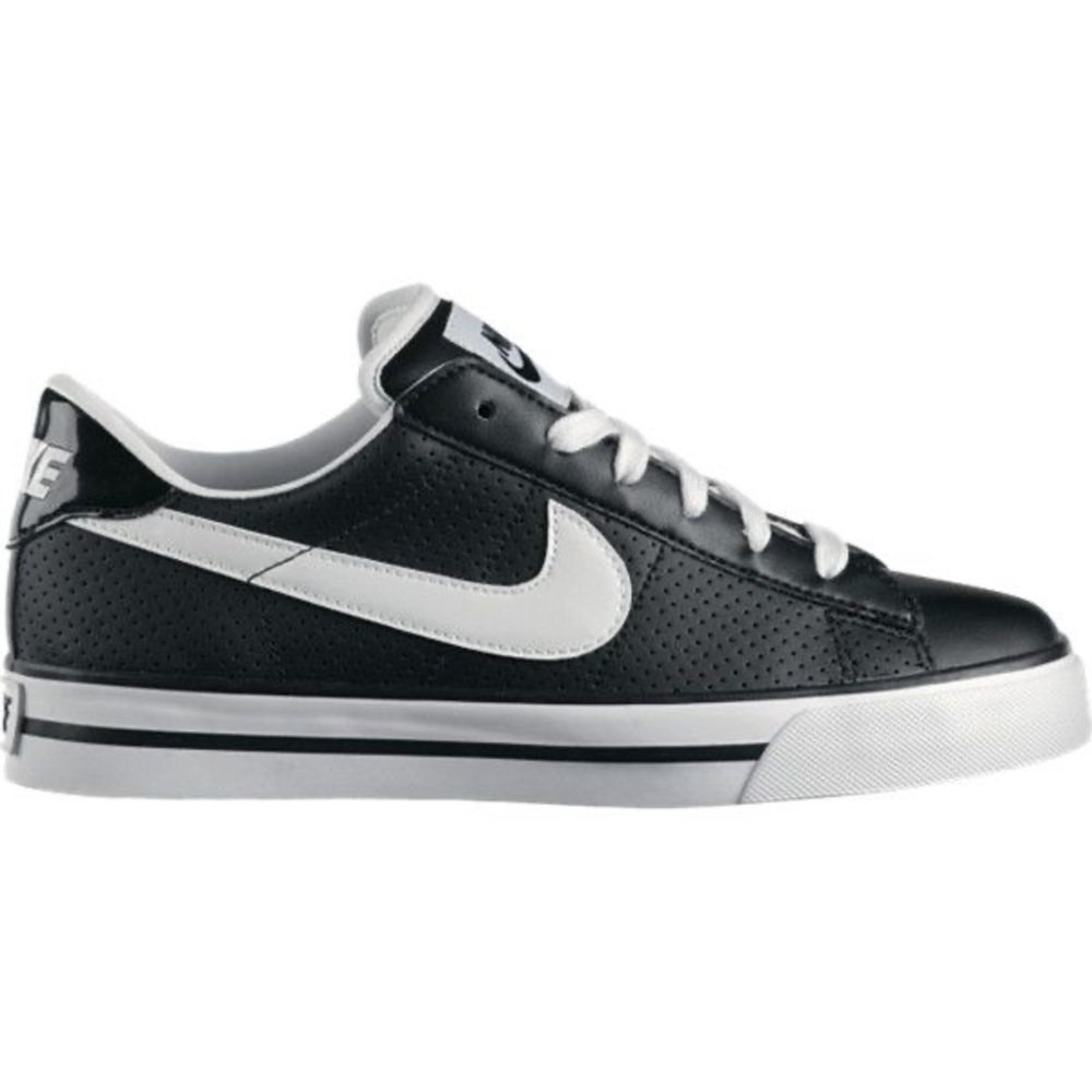 Vintage 2009 Nike Women's Sweet Classic Leather Size 8 Black/White 354496 011